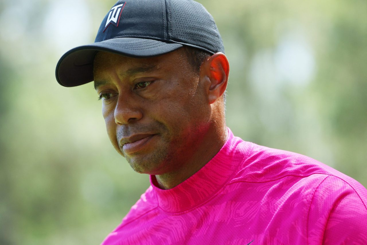 Tiger Woods Watches as Son Charlie Struggles in US Junior Amateur