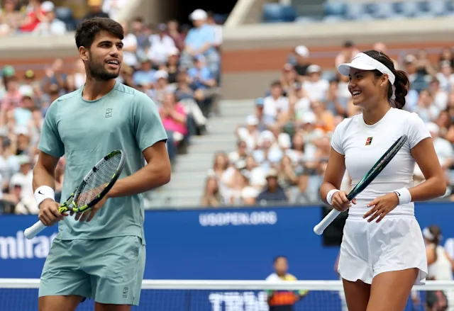 Emma Raducanu & Carlos Alcaraz Crash Out of US Open Mixed Doubles as Jack Draper Savors Career Highlight